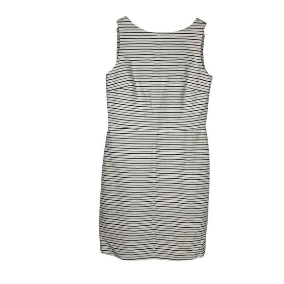 Massimo Dutti size 8 Sleeveless Striped Shift Dress NEW - Picture 1 of 11